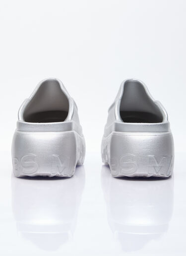 Melissa x Marc Jacobs Clog Platforms Silver mxm0254004