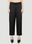 Moncler Logo Print Pants Black mon0252038