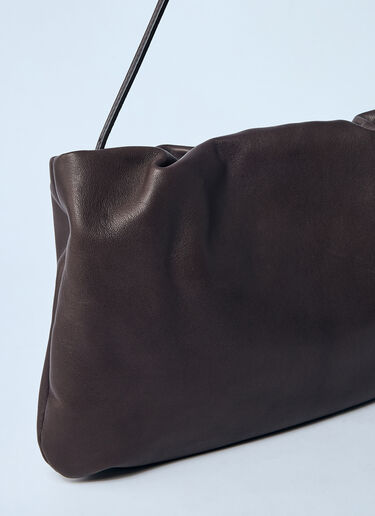 The Row XL Bourse Shoulder Bag Brown row0259018