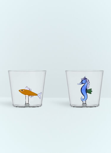 Ichendorf Milano Set Of Six Marine Garden Tumblers Clear wps0691501