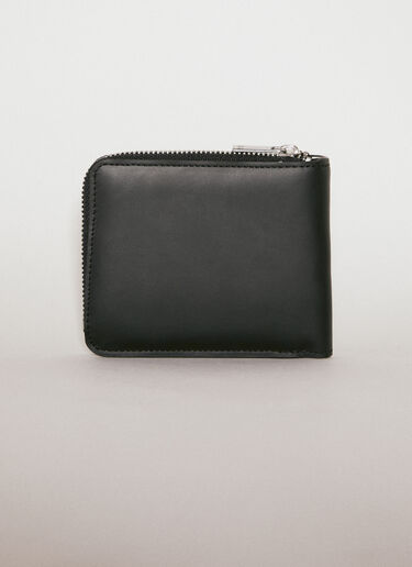 Y-3 Logo Bi-Fold Leather Wallet Black yyy0354025