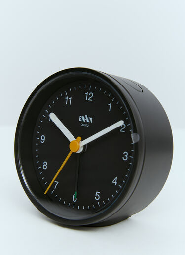 Braun BC12 클래식 아날로그 알람 시계  블랙 bru0355002