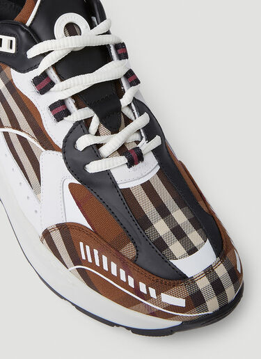 Burberry Sean Check Sneakers Brown bur0151059