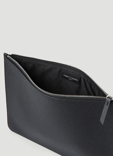 Maison Margiela Four Stitch Pouch Briefcase Black mla0148032