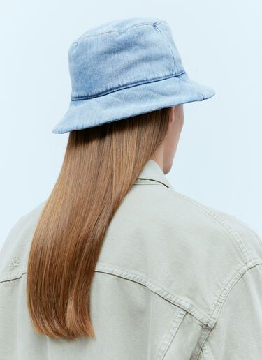 Acne Studios 徽标贴饰牛仔渔夫帽 蓝色 acn0353005