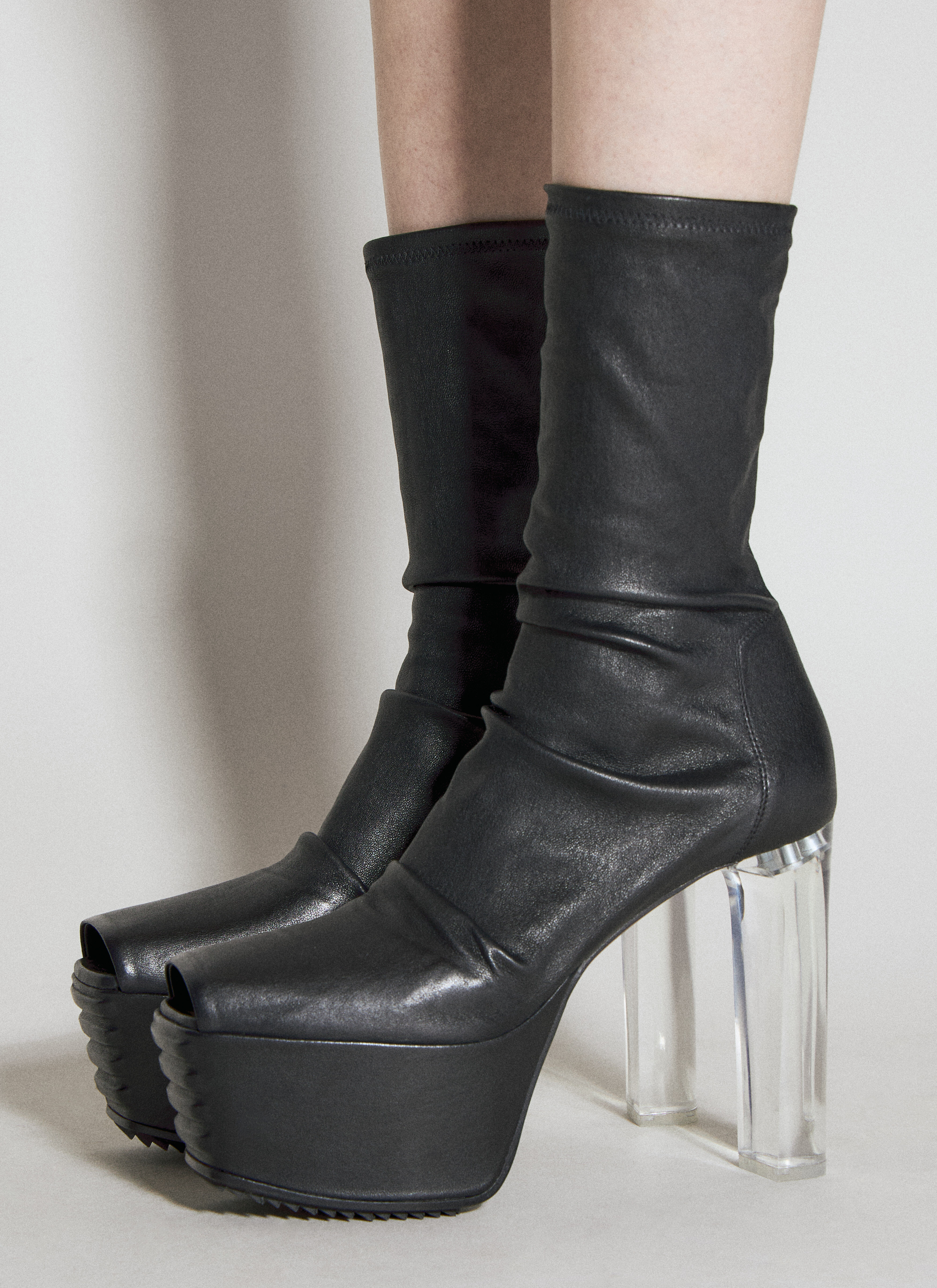 Rick owens stretch boot new arrivals