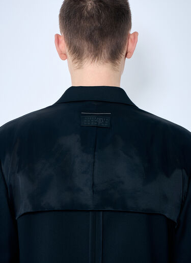 MM6 Maison Margiela Tailored Suit Blazer Black mmm0159002