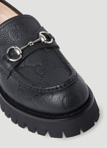 GG ラグローファー Gucci GG ラグローファー ブラック guc0253096