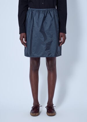 Miu Miu Technical Fabric Skirt Grey miu0266058