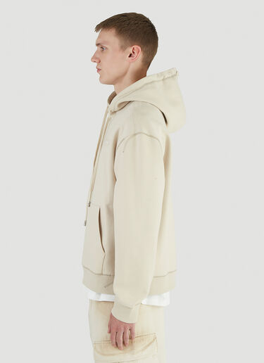 Ader Error Hooded Sweatshirt Beige adr0344011