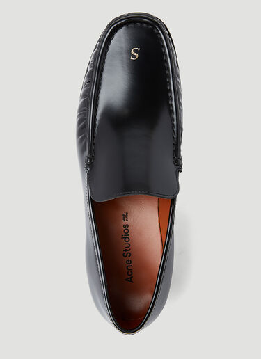 Acne Studios 가죽 로퍼 블랙 acn0152032