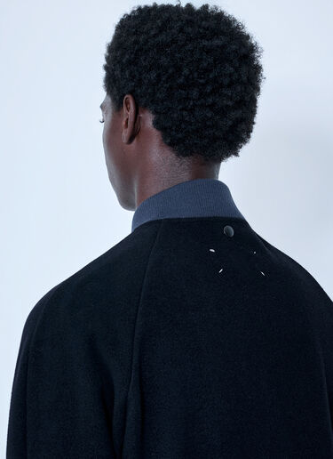 LN-CC® - Maison Margiela: Double Zippers Jacket - Black Maison Margiela Double Zippers Jacket Black mla0166001