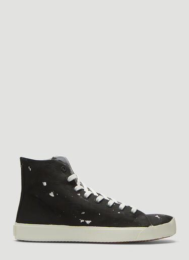 Maison Margiela Painted Tabi Sneakers Black mla0138034