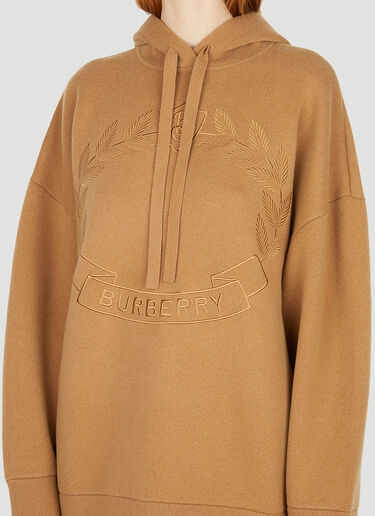 Cristiana Hooded Sweatshirt Burberry Cristiana Hooded Sweatshirt Camel bur0251018