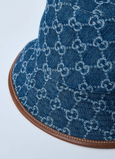 Gucci GG Denim Bucket Hat Blue guc0159077