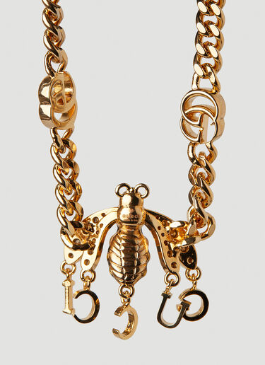 Gucci Bee Logo Charm Bracelet Gold guc0247159