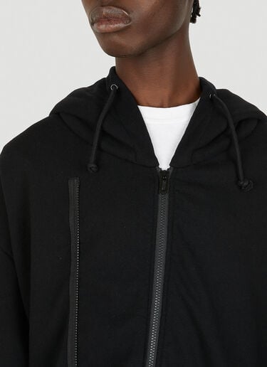 UNDERCOVER Double Zip Hooded Sweatshirt Black und0148004