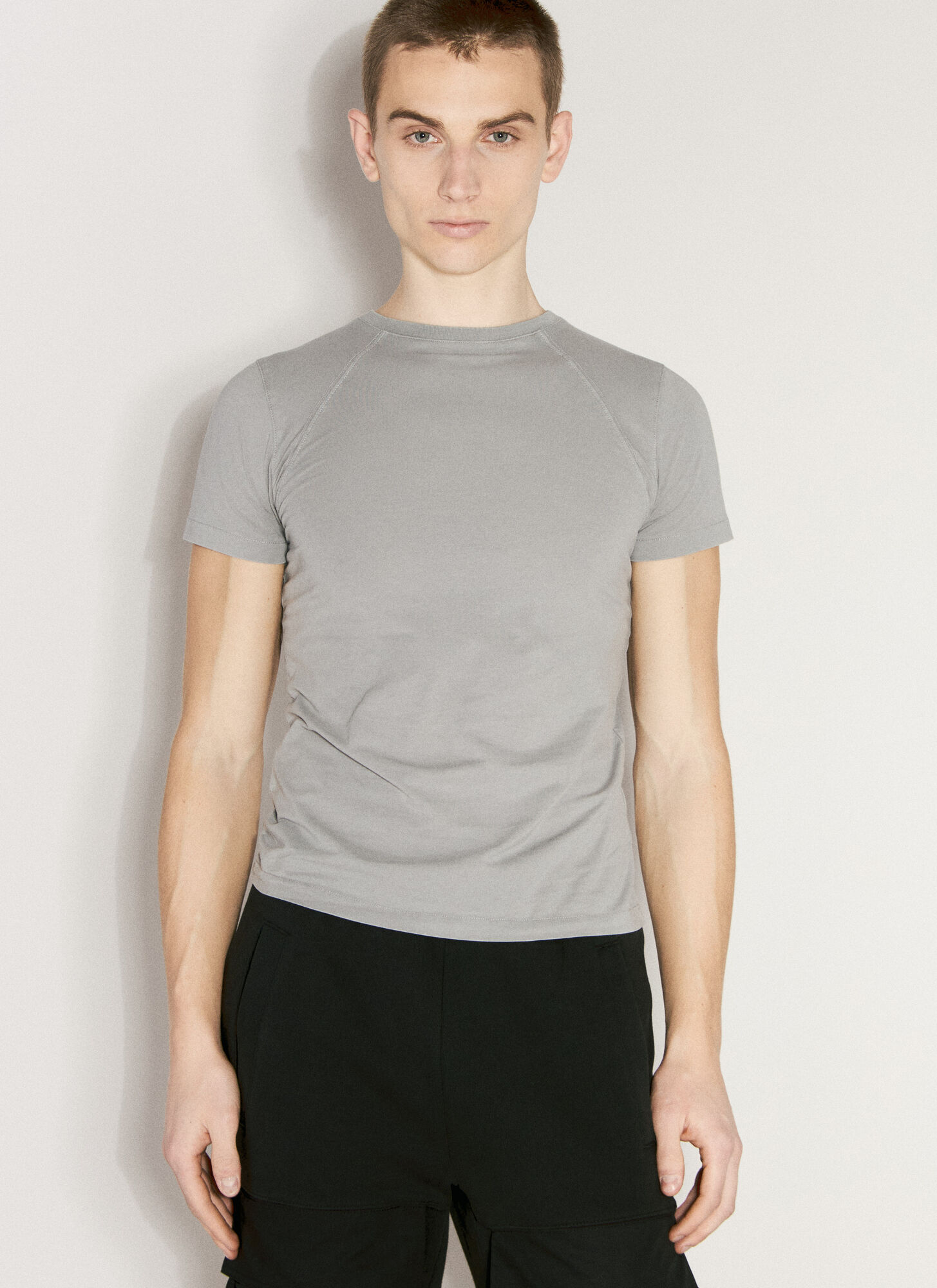 Shop Entire Studios Mini T-shirt In Grey