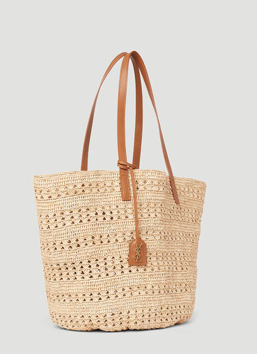 Saint Laurent Panier Tote Bag Natural sla0252056