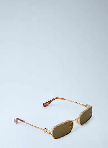 LN-CC® - Miu Miu: C50S Sunglasses - Gold Miu Miu C50S Sunglasses Gold lmu0266009