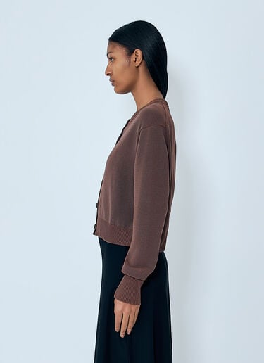 Our Legacy Mirco Cardigan Brown our0264003