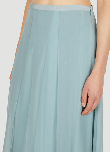Gucci 雪纺半裙 蓝色 guc0251052