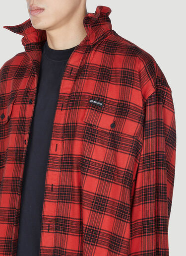 Balenciaga Trompe L'Oeil Shirt Red bal0151020