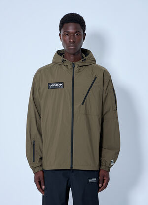 adidas SPZL Buckstead Jacket with Zip Details Green aos0164002
