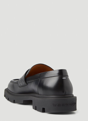 Maison Margiela Stitch Loafers Black mla0147050