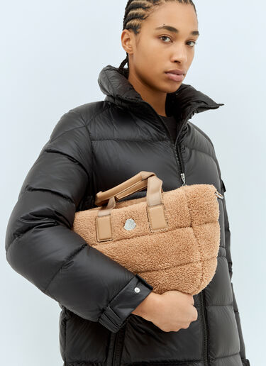 Moncler Mini Caradoc Tote Bag Camel mon0259045