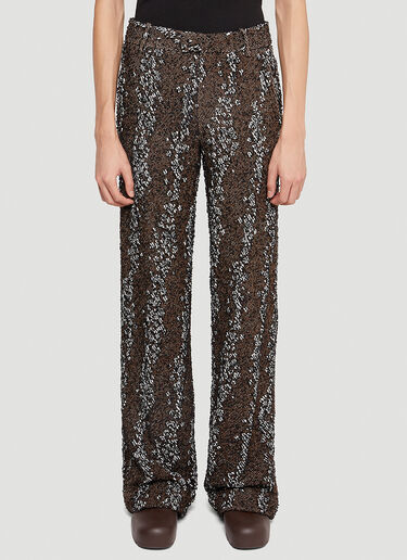 Bottega Veneta Bubble Pants Brown bov0144004
