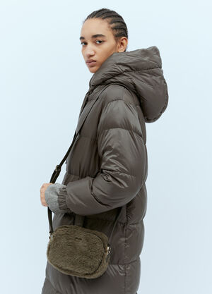 Max Mara Teddy Camera Bag Khaki max0254087