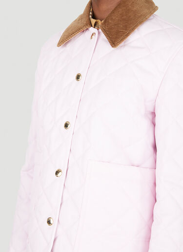 Burberry Dranefield Quilted Jacket Pink bur0247006