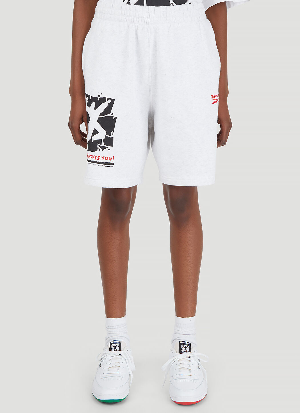Reebok white shorts deals