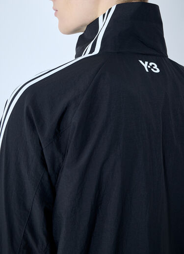 Y-3 Logo Motif Windbreaker Jacket Black yyy0160014