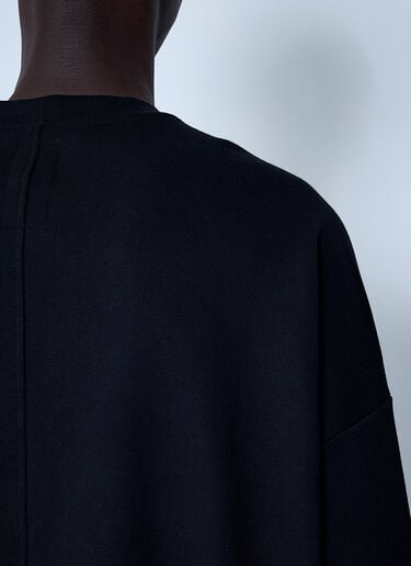 Rick Owens x Champion Text Print Sweatshirt Black roc0161003