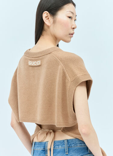Gucci 细羊绒上衣 米色 guc0255031