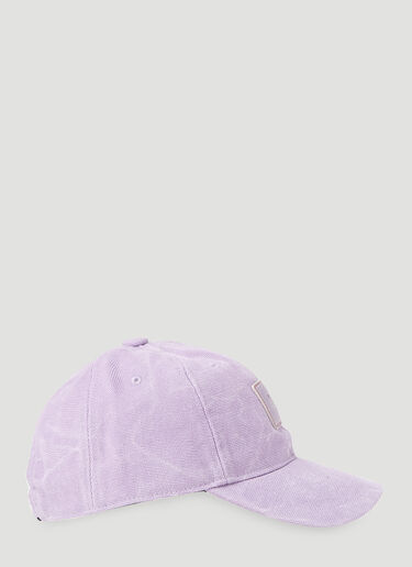Logo Patch Baseball Cap Acne Studios Logo Patch Baseball Cap Purple acn0353014