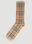 Burberry Signature Check Socks Black bur0149107