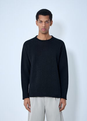 Massimo Osti Studio Carta Sweater Black mao0164008