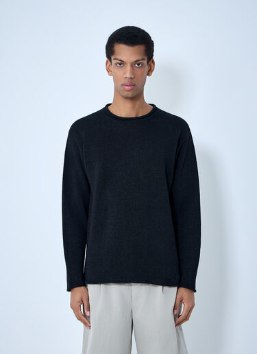 Massimo Osti Studio Carta Sweater Black mao0164008