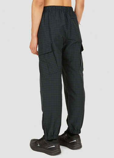 UNDERCOVER Check Track Pants Green und0148018