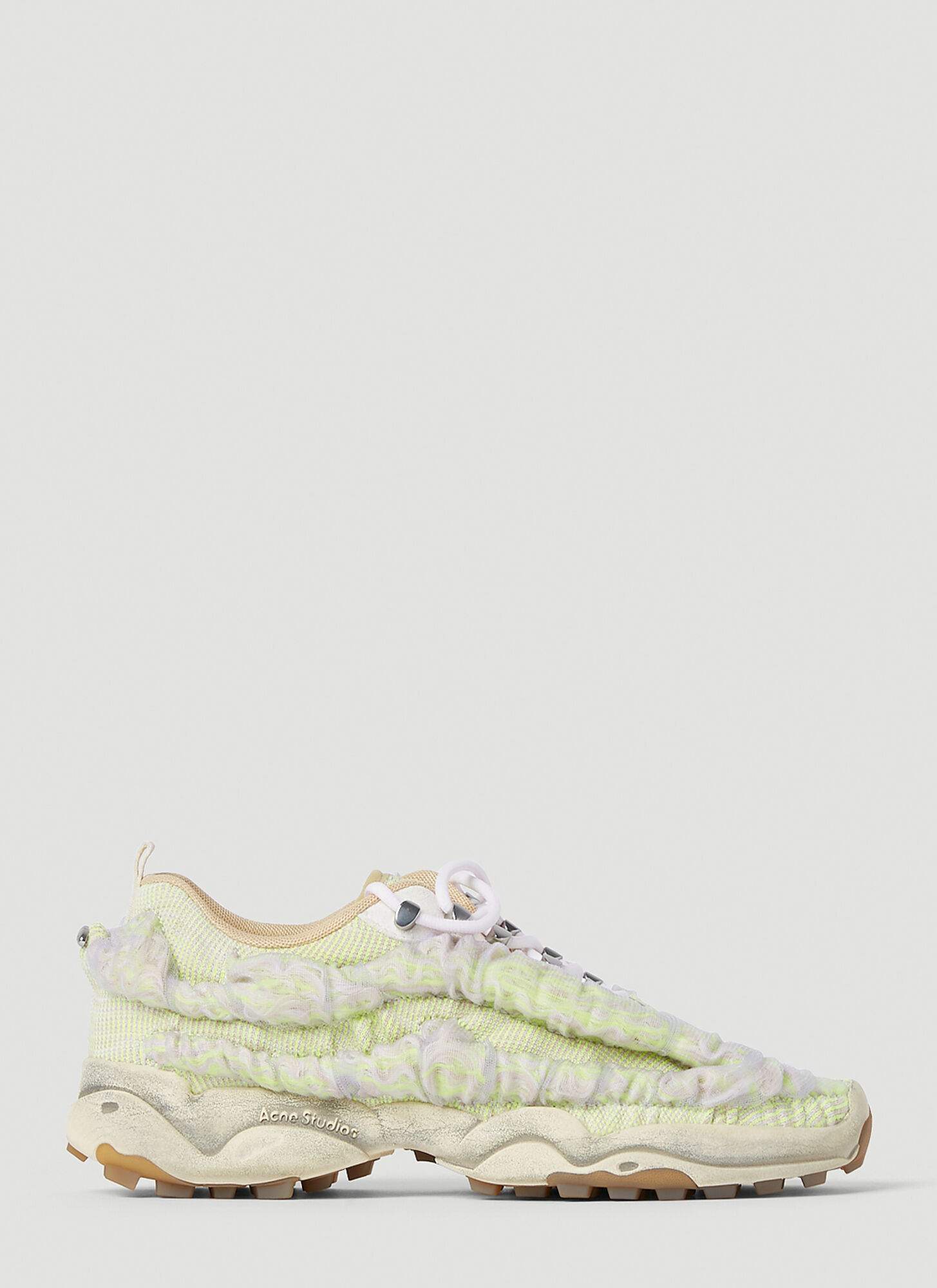 Acne Studios Low Sneakers Bubba In Green