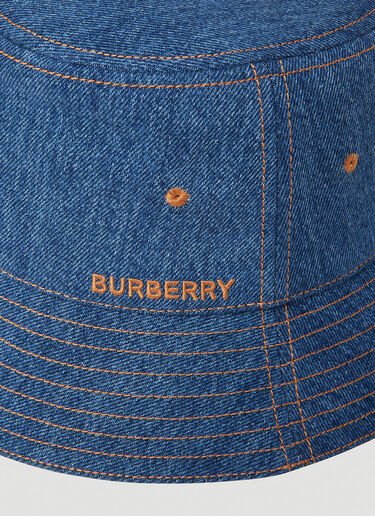 Burberry デニム バケットハット ブルー bur0253078