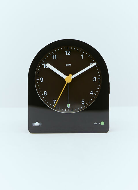 Braun BC22 Classic Analogue Alarm Clock Black bru0155011