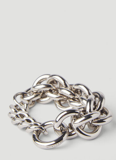 1017 ALYX 9SM Dual Chunky Chain Bracelet Silver aly0145041