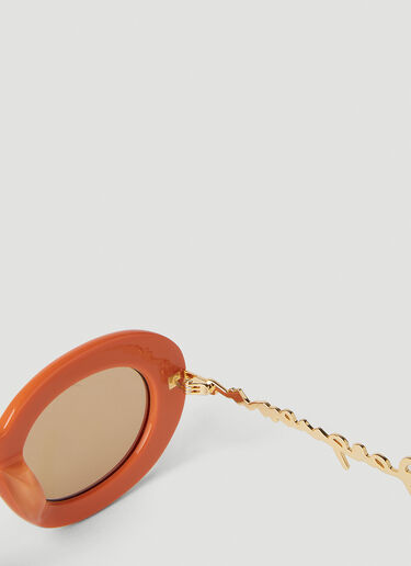 Jacquemus Les Lunettes Pralu サングラス オレンジ jac0251124