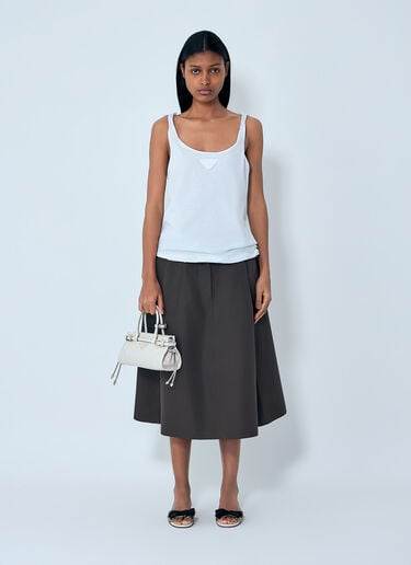 Prada Jersey Tank Top White pra0263004