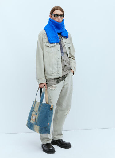 Acne Studios デニムトートバッグ ブルー acn0353010