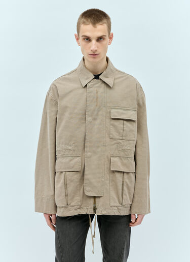 Acne Studios Ripstop Jacket Beige acn0154024